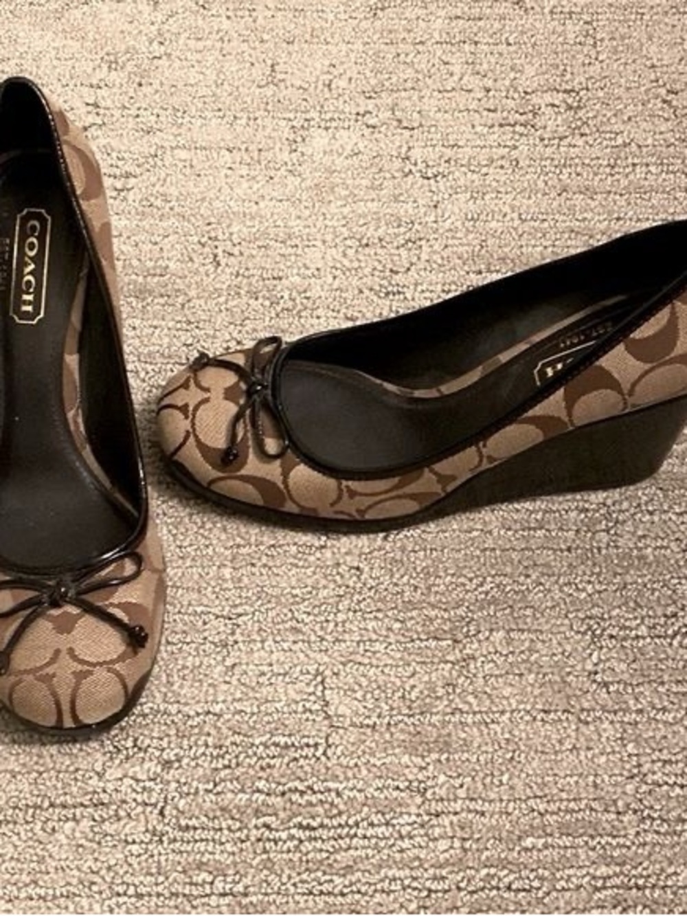 LOOKING!! Not selling - Vintage Coach wedges